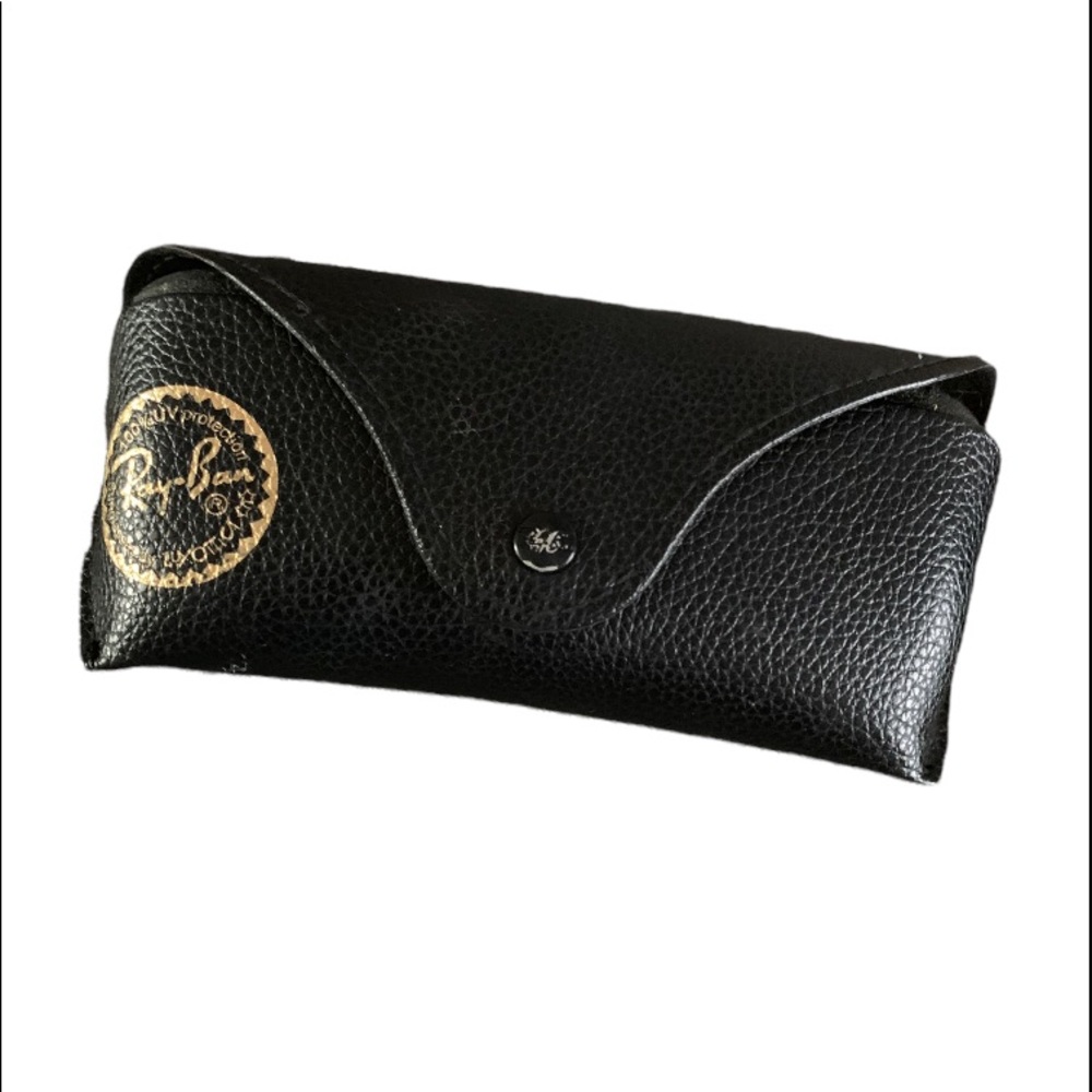 Ray-ban Sunglasses Eyeglasses Soft Leather Black Case